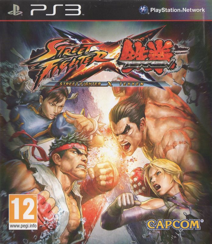 Street Fighter x Tekken / Super Street Fighter IV box art for Playstation 3